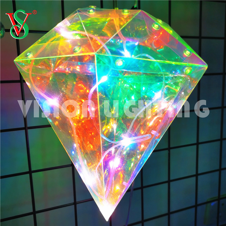 Luci a stella in PVC a LED con ciondolo fata lucente per decorazioni da appendere all'aperto