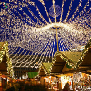 Luce a stringa per tende a LED per la decorazione del patio del bar ristorante