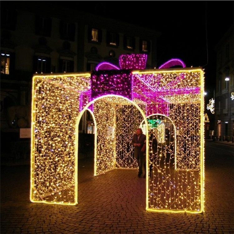 Luce del contenitore di regalo 3D