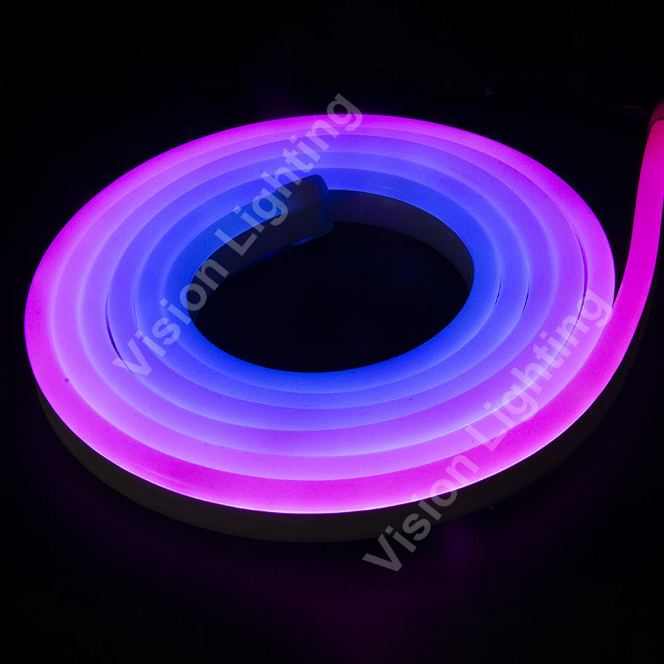 Luci al neon Flex RGB a strisce LED ad alta luminosità per decorazioni esterne