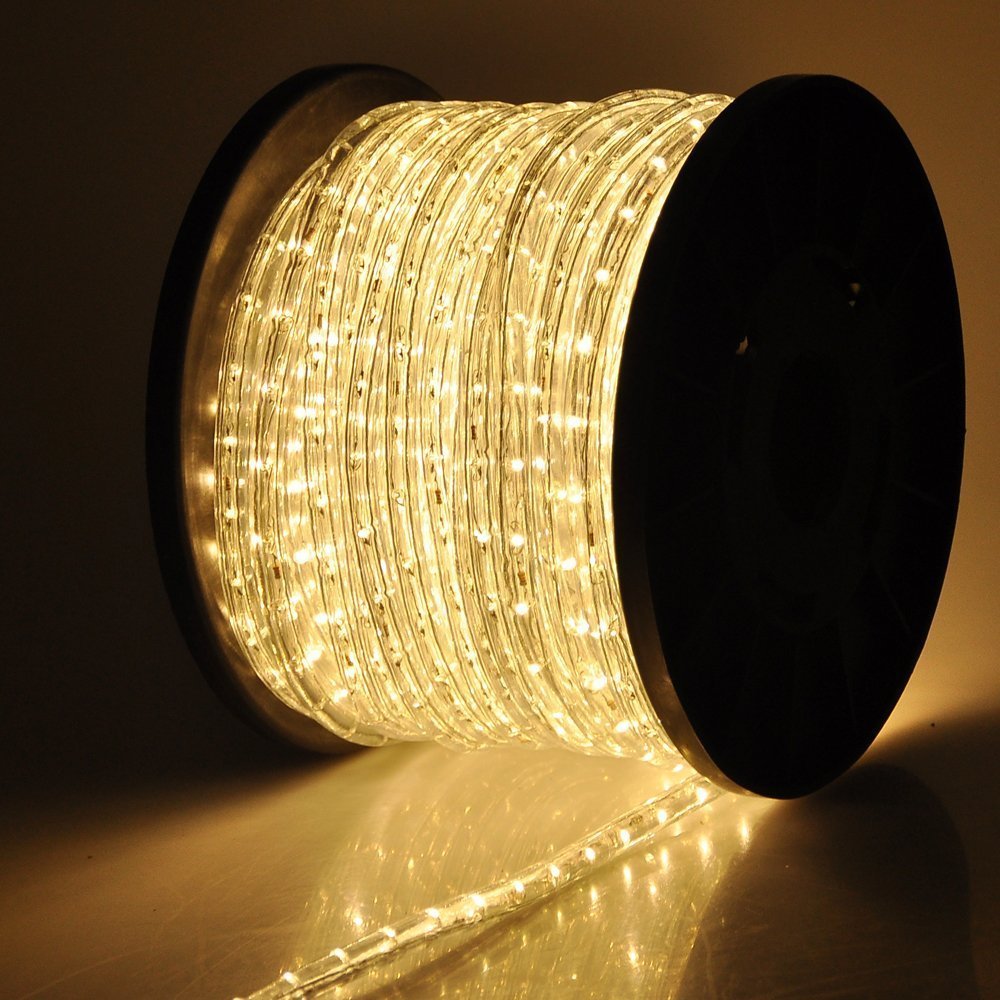 Decorazione per le vacanze Forma rotonda RGB 100m LED Flex Strip Light per Shop Window Park Street