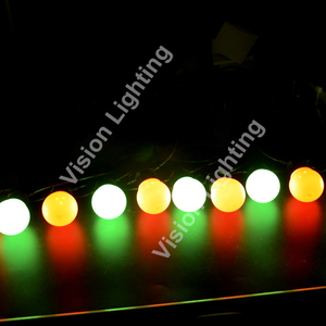 Bulb da 50 mm all'aperto WS2811 DMX/SPI Festone Belt Belt String programmabile per Natale