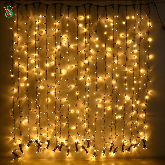 Luce a stringa per tende a LED per la decorazione del patio del bar ristorante