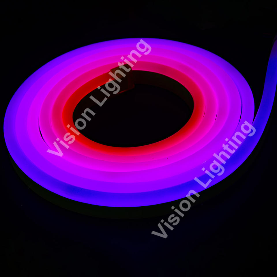Luci al neon Flex RGB a strisce LED ad alta luminosità per decorazioni esterne