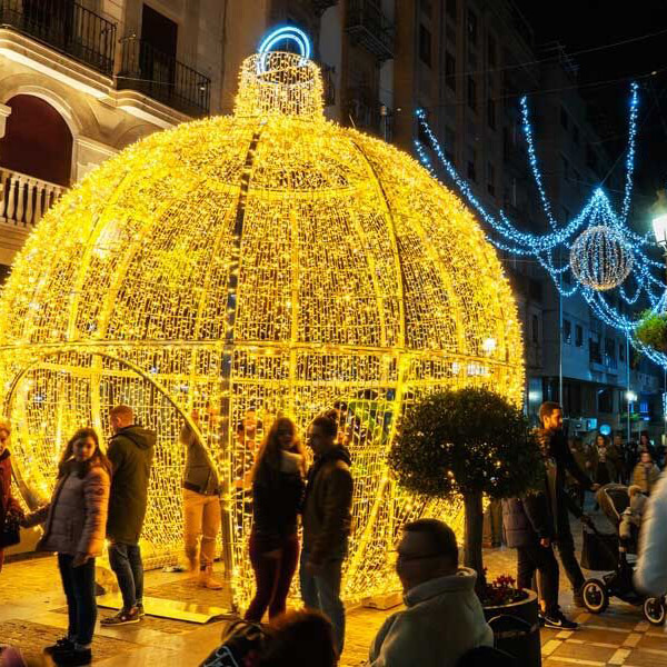 Luce a sfera gigante 3D