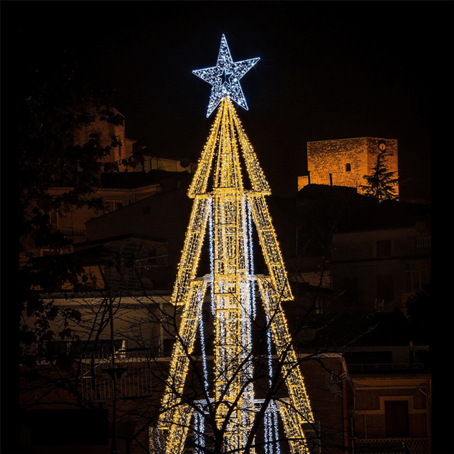 Luce dell'albero di Natale 3D
