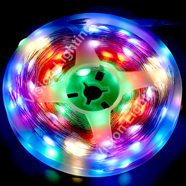 Telecomando per uso festivo Spina USB Ghirlanda fatata Decorazione per albero di Natale Luci a stringa a LED RGB intelligenti