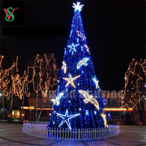 Luce LED 3D gigante per albero di Natale per la decorazione di festival all'aperto