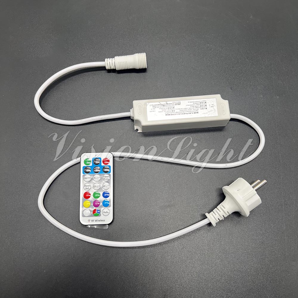 Tocco del telecomando a LED Luce a stringa natalizia a LED RGB di alta qualità impermeabile per esterni