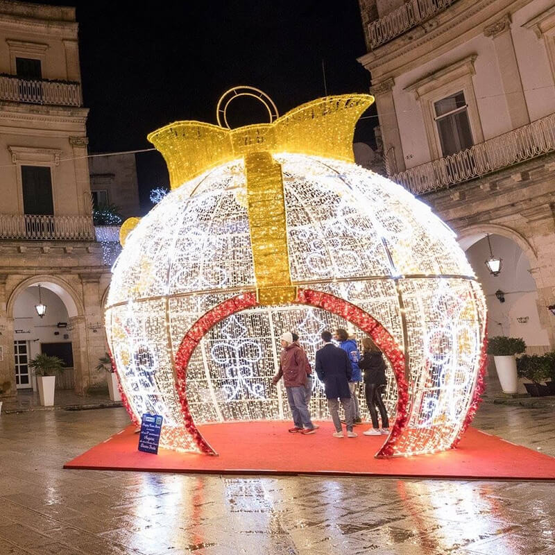 Luce a sfera gigante 3D