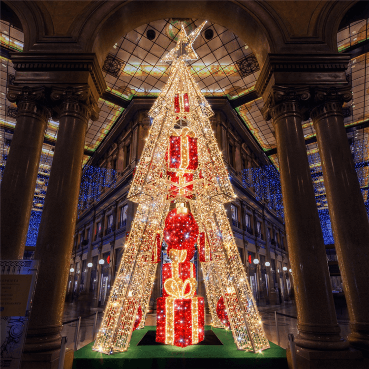 Luce dell'albero di Natale 3D