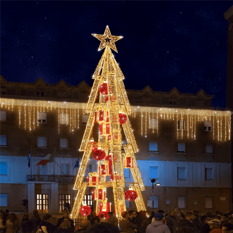 Luce dell'albero di Natale 3D
