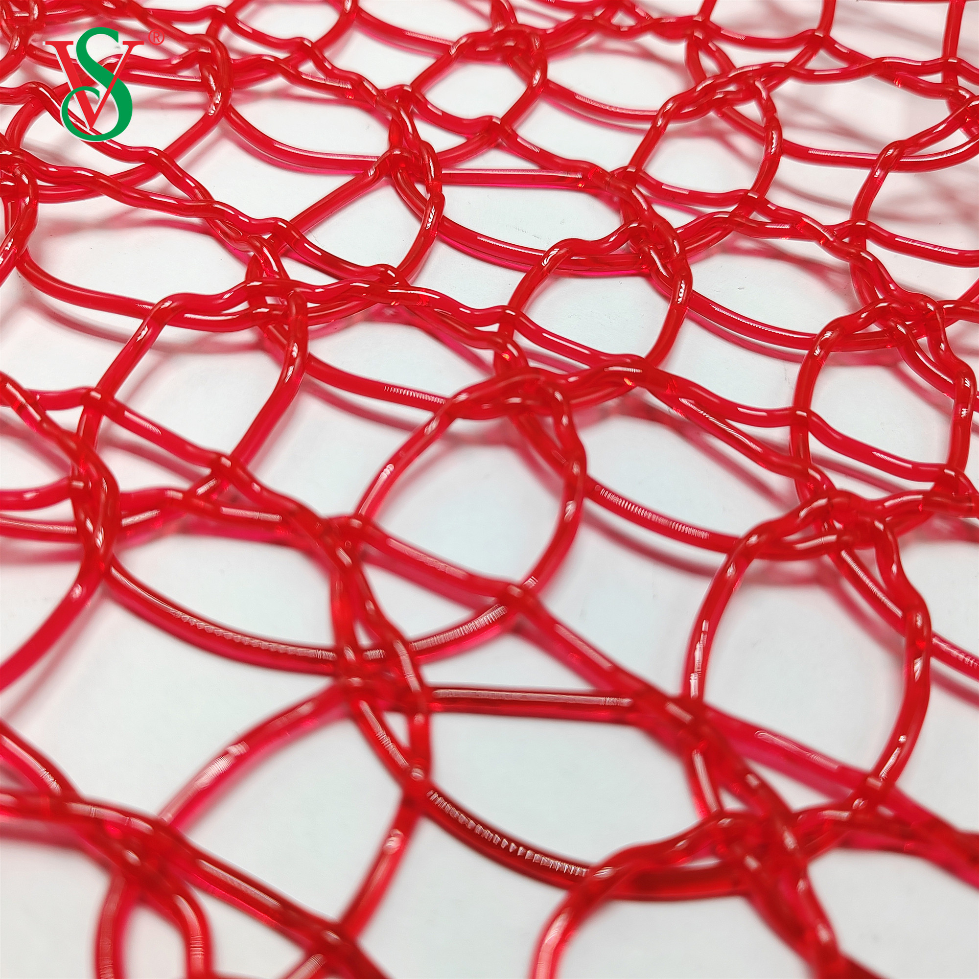 Tappeto a rete in mesh in PVC per le luci dei motivi che rendono la decorazione natalizia