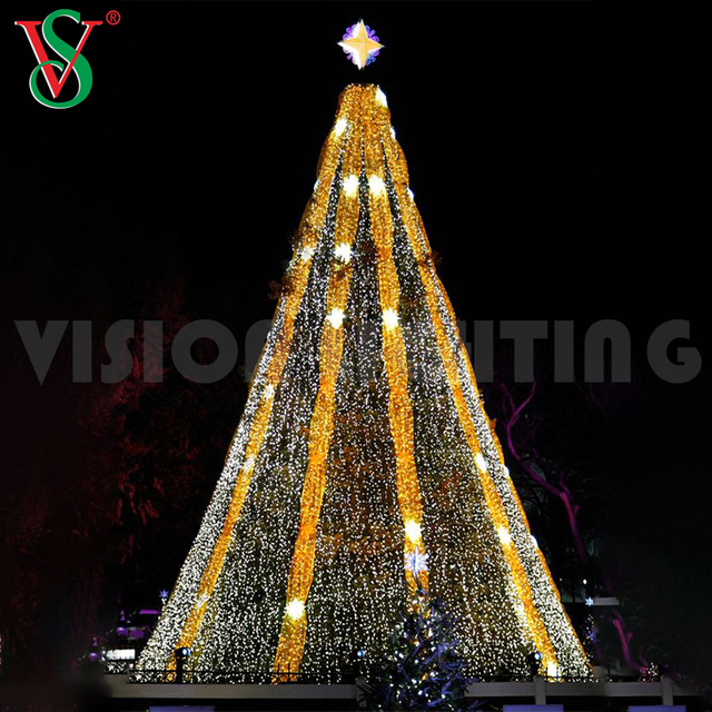 Cono di Natale a led per esterni Decorazione per esterni String Lights per Street & Plaza & Mall