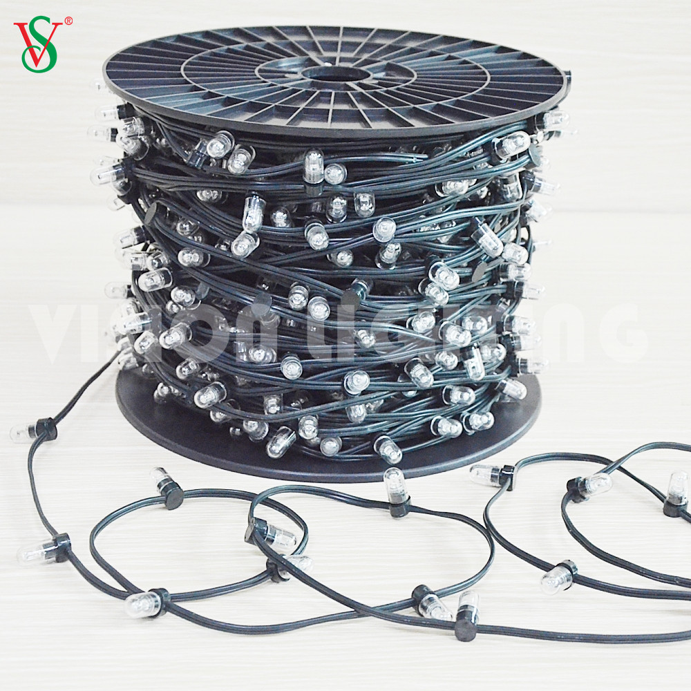 IP65 DC 12V LED Clip Light String Fairy Light per decorazioni natalizie